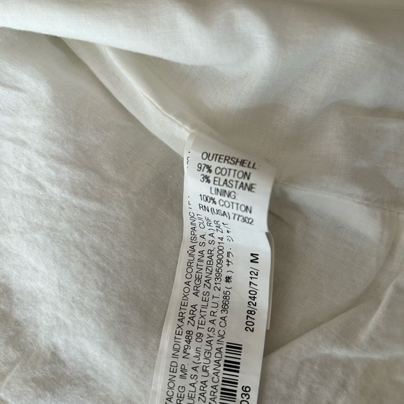 ZARA Basic Casual Cotton Vest - Picture 6 of 6